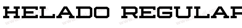 Helado Regular字体转换 Helado Regular字体转换